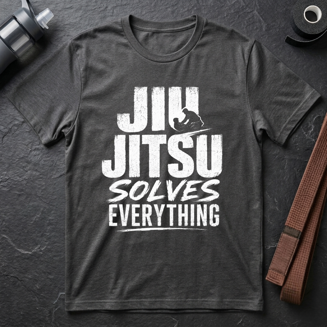 Jiu Jitsu Solves Everything T-Shirt