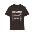 Life Balance Checklist T-Shirt