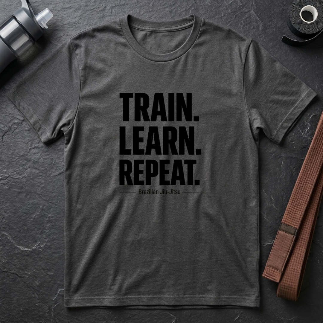Train. Learn. Repeat. T‑Shirt