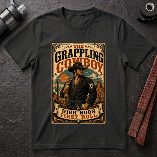 Grappling Cowboy T-Shirt