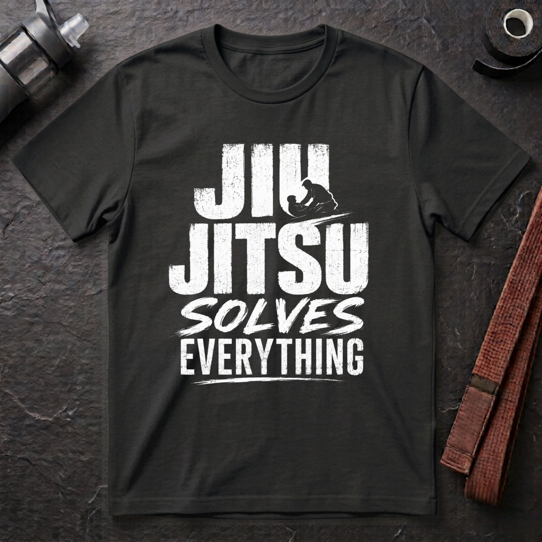 Jiu Jitsu Solves Everything T-Shirt