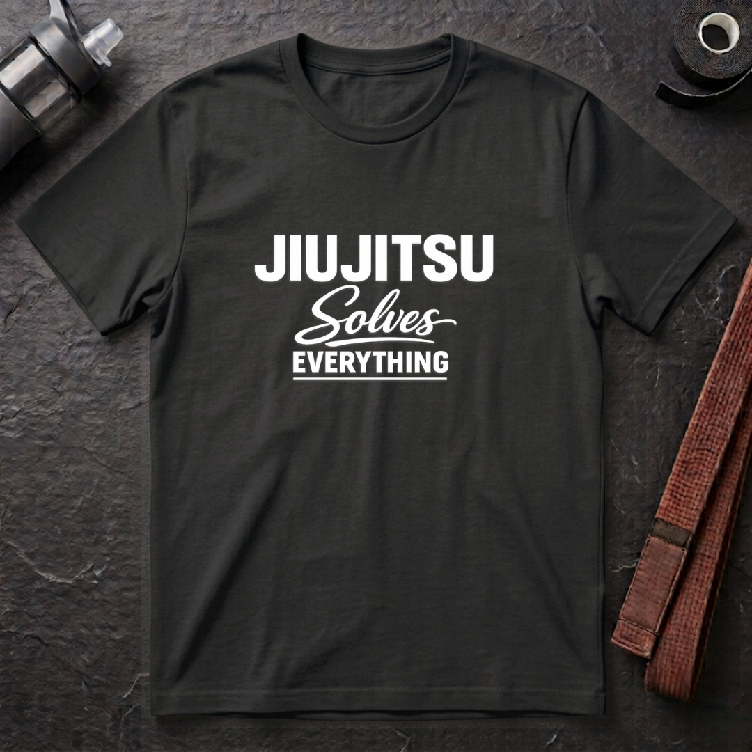 Jiujitsu Solves Everything T-Shirt