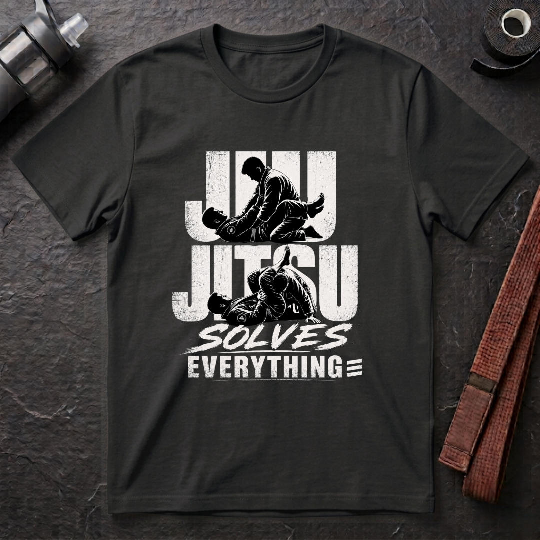 Jiujitsu Solves Everything T-Shirt