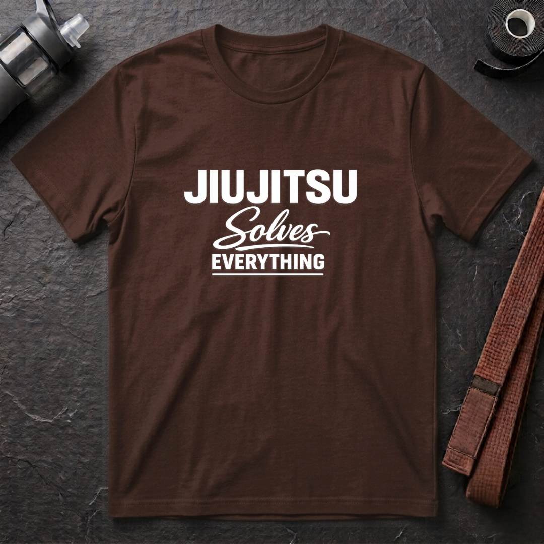 Jiujitsu Solves Everything T-Shirt