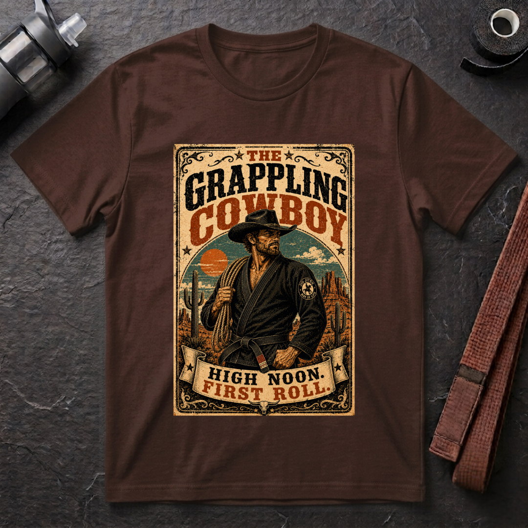 Grappling Cowboy T-Shirt