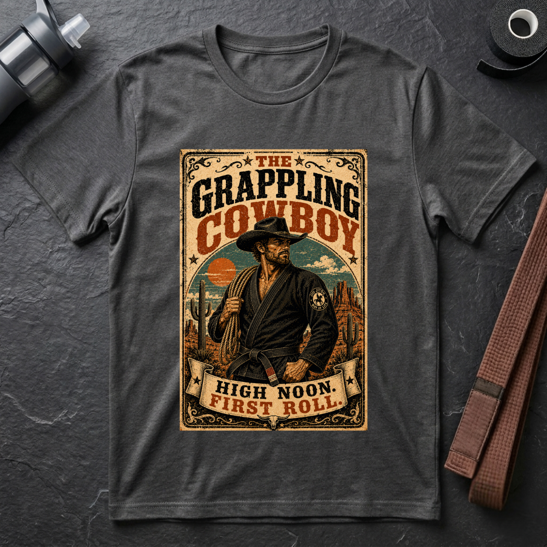 Grappling Cowboy T-Shirt