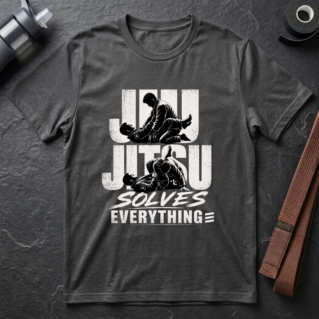 Jiujitsu Solves Everything T-Shirt