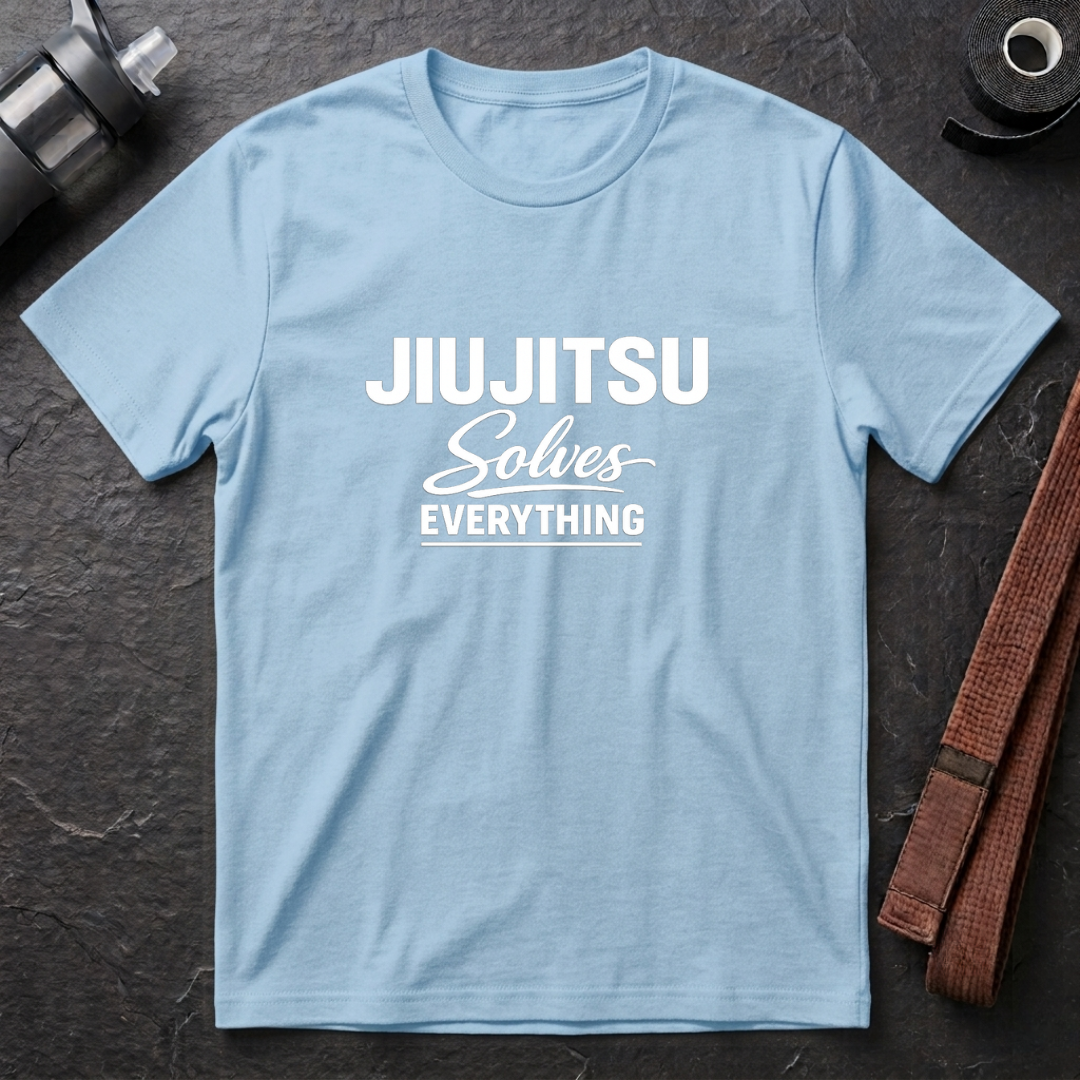 Jiujitsu Solves Everything T-Shirt