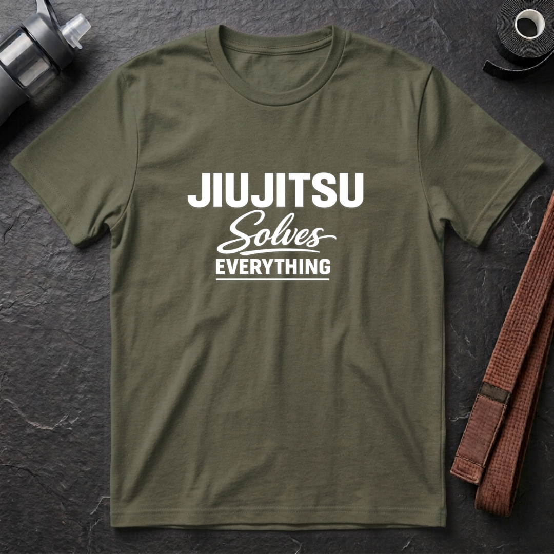 Jiujitsu Solves Everything T-Shirt