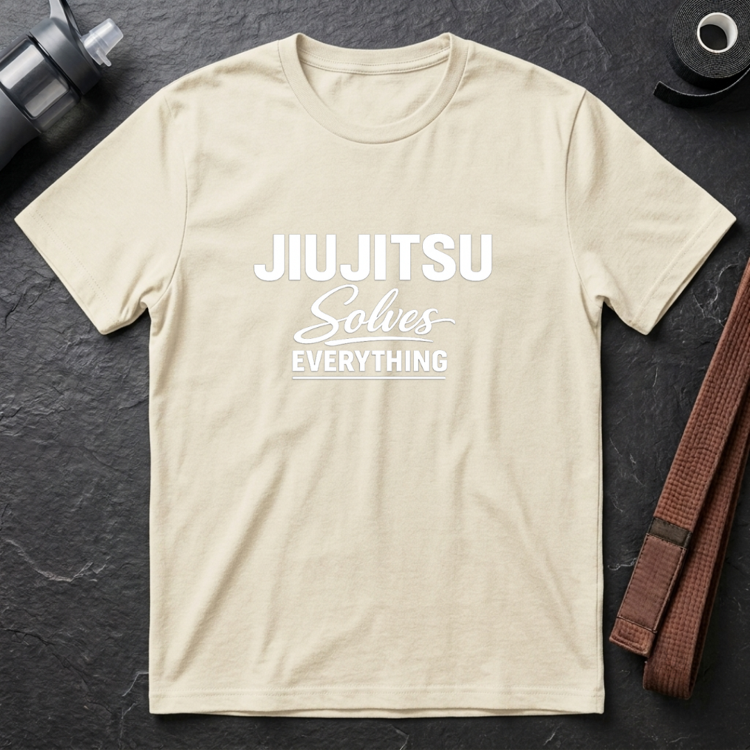 Jiujitsu Solves Everything T-Shirt