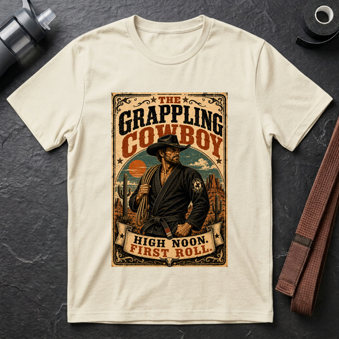 Grappling Cowboy T-Shirt