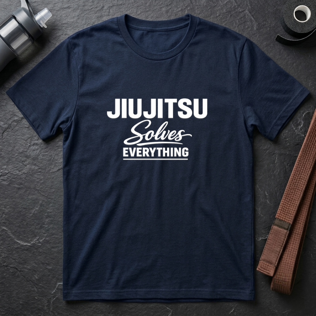 Jiujitsu Solves Everything T-Shirt