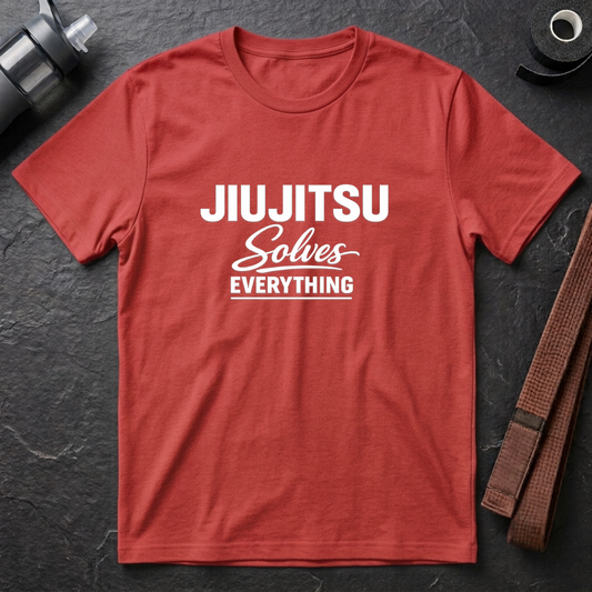 Jiujitsu Solves Everything T-Shirt