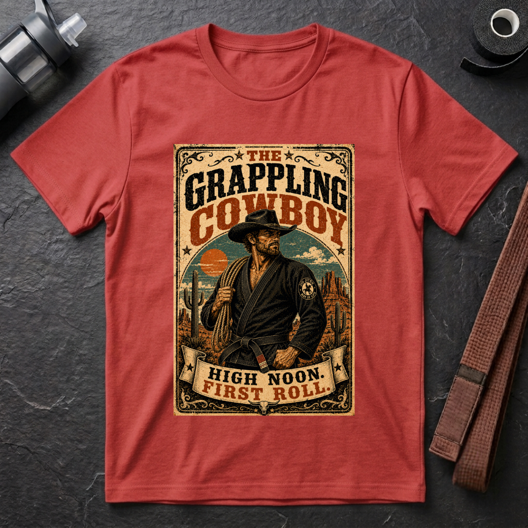 Grappling Cowboy T-Shirt