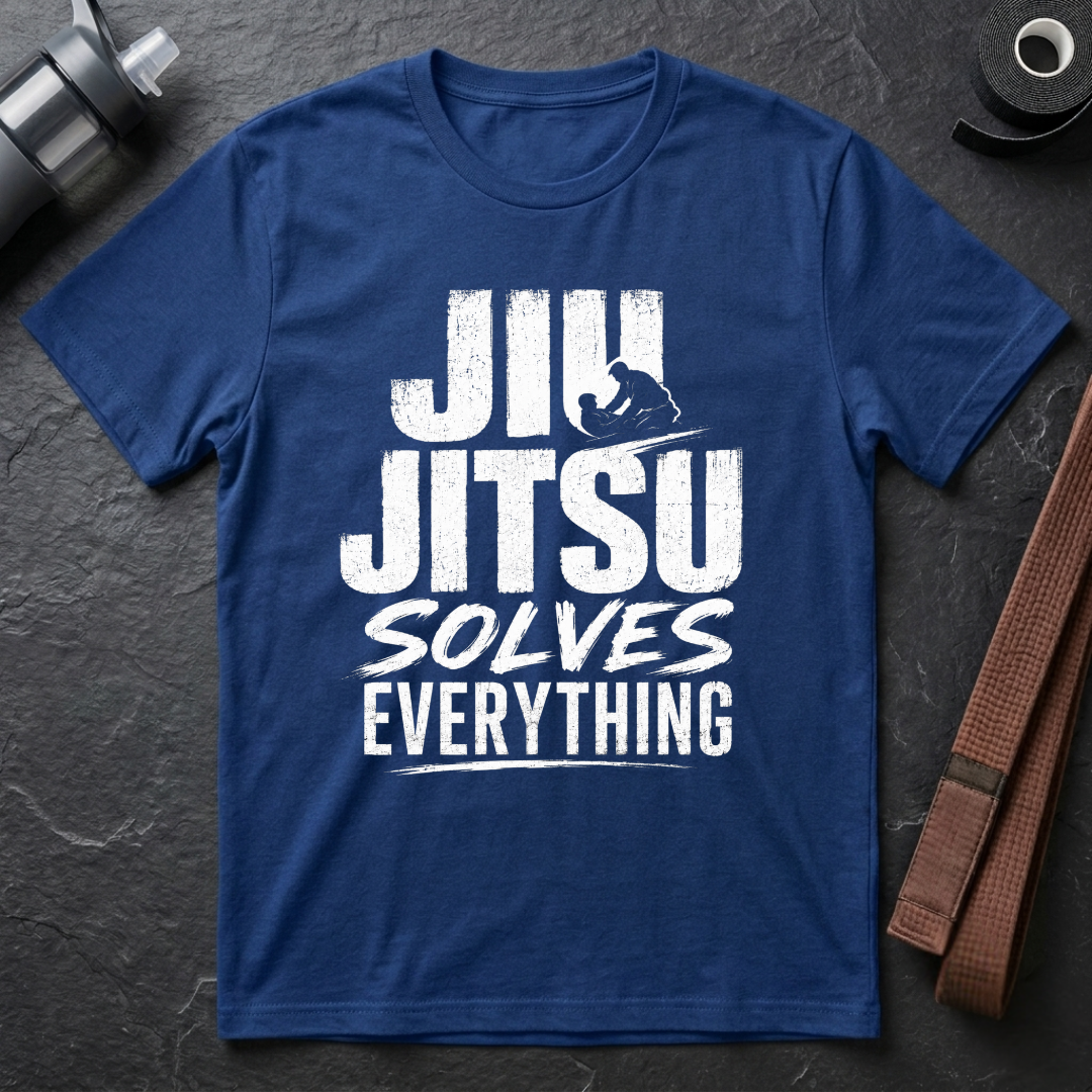 Jiu Jitsu Solves Everything T-Shirt