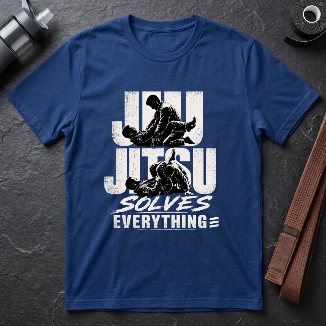 Jiujitsu Solves Everything T-Shirt