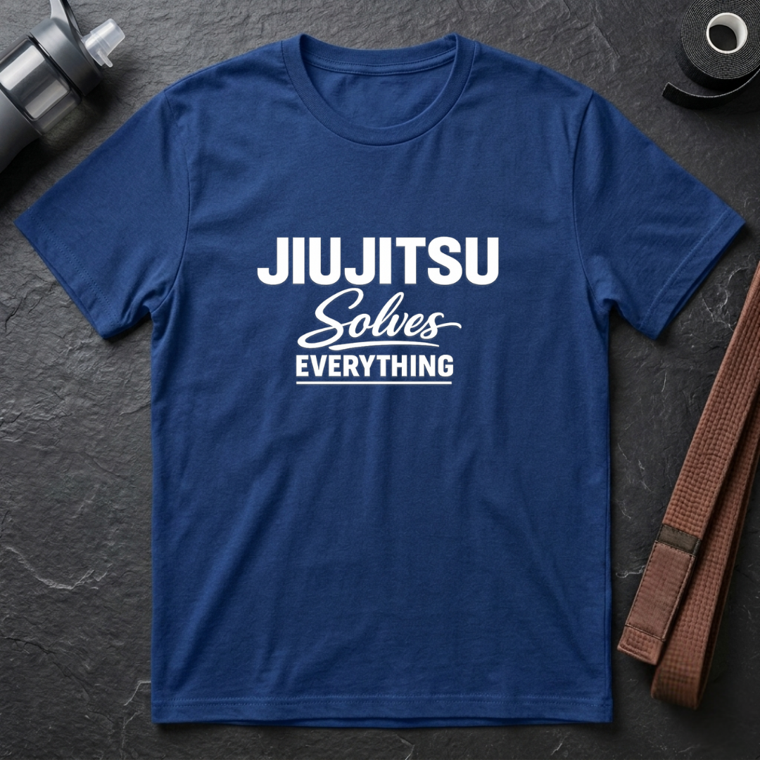 Jiujitsu Solves Everything T-Shirt