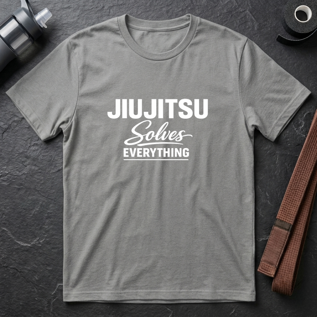 Jiujitsu Solves Everything T-Shirt