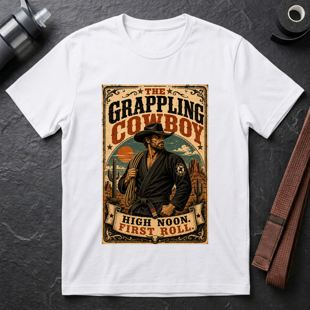 Grappling Cowboy T-Shirt