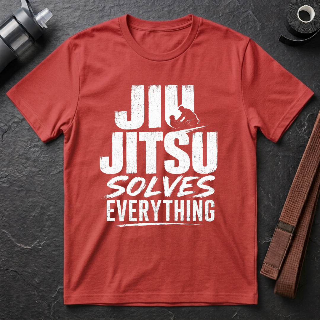 Jiu Jitsu Solves Everything T-Shirt