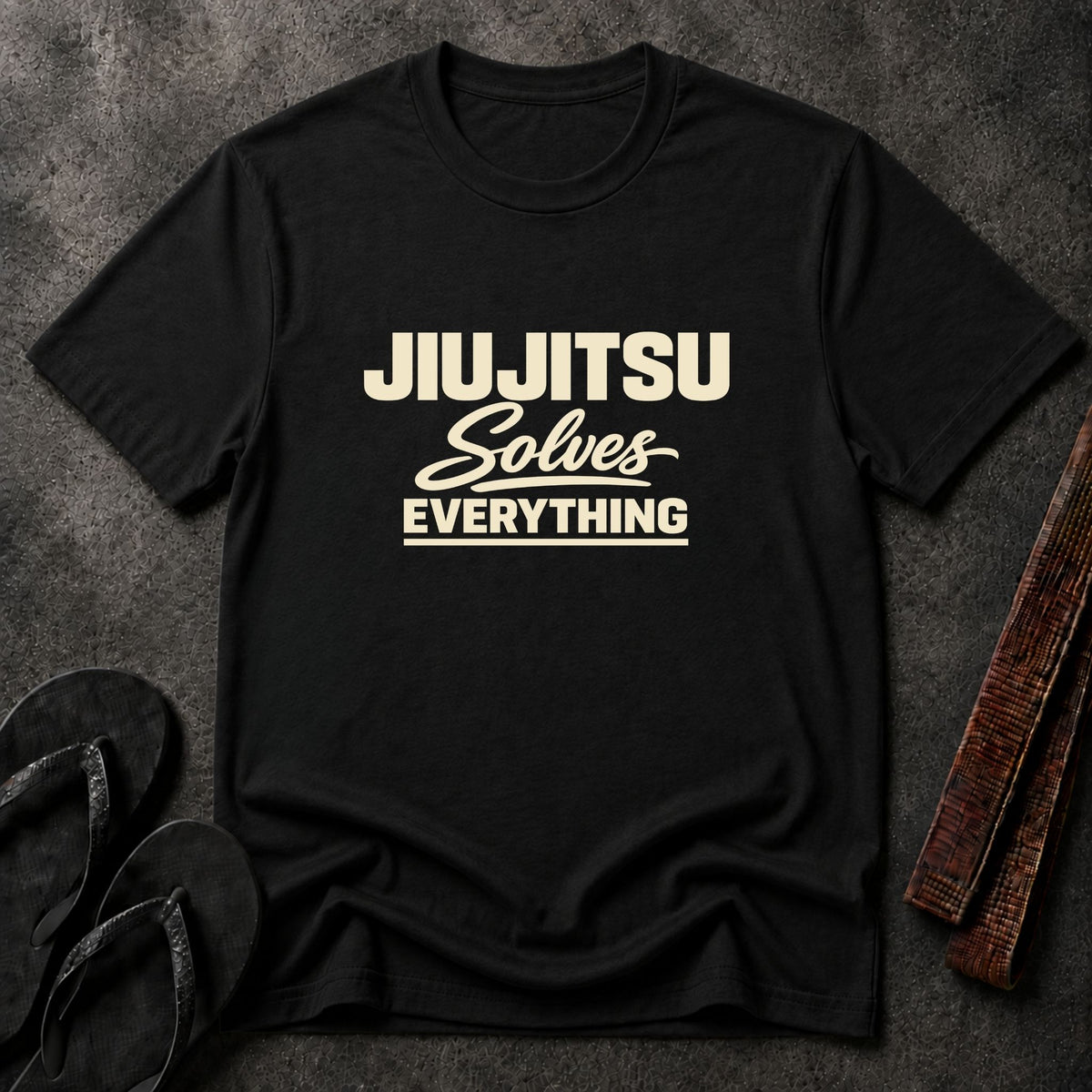 Jiujitsu Solves Everything T-Shirt