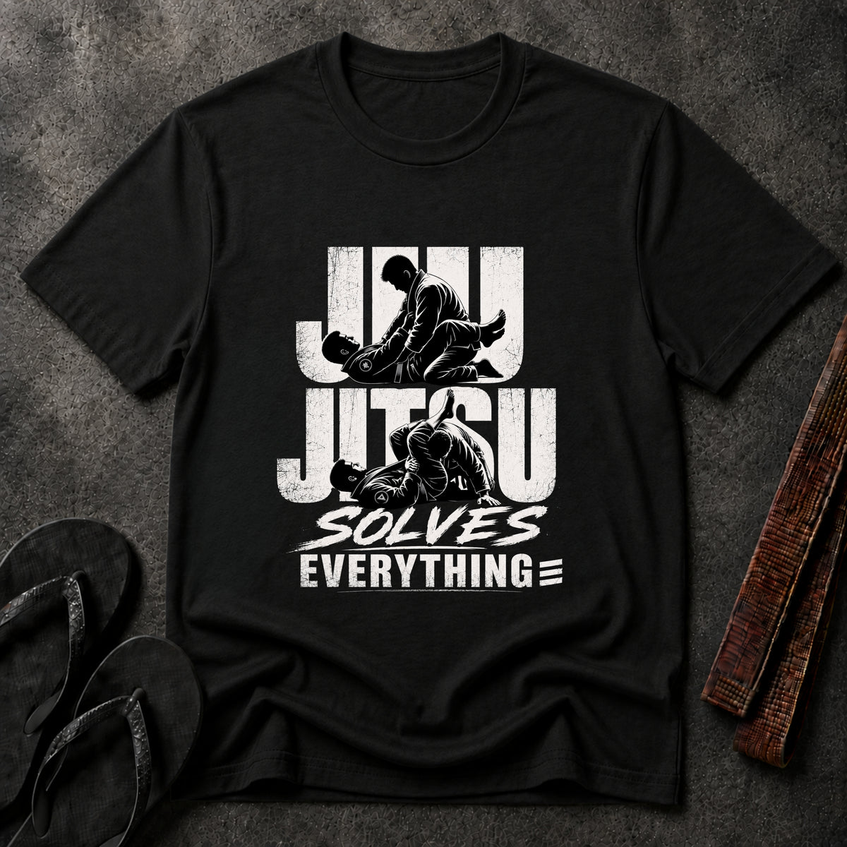 Jiujitsu Solves Everything T-Shirt