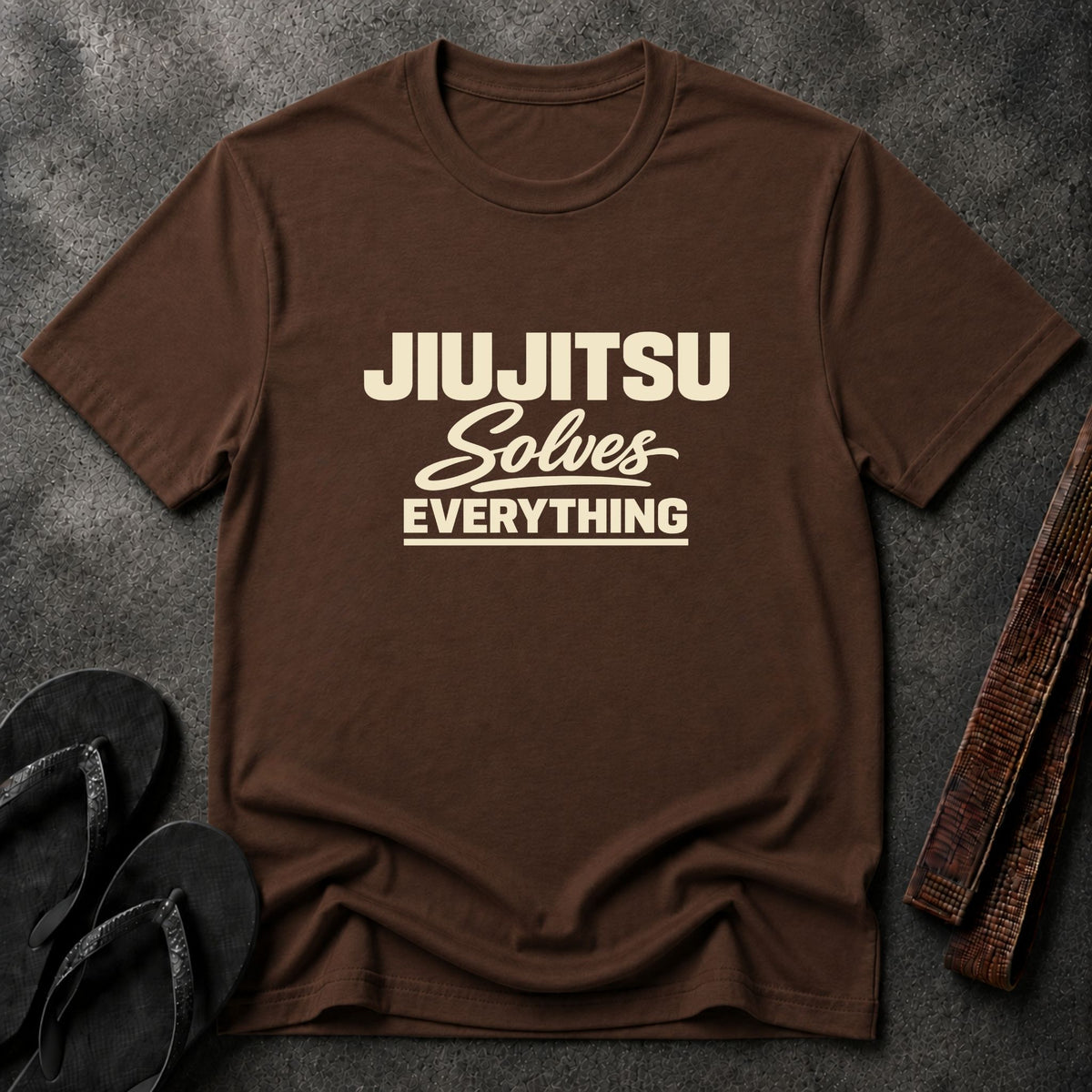 Jiujitsu Solves Everything T-Shirt