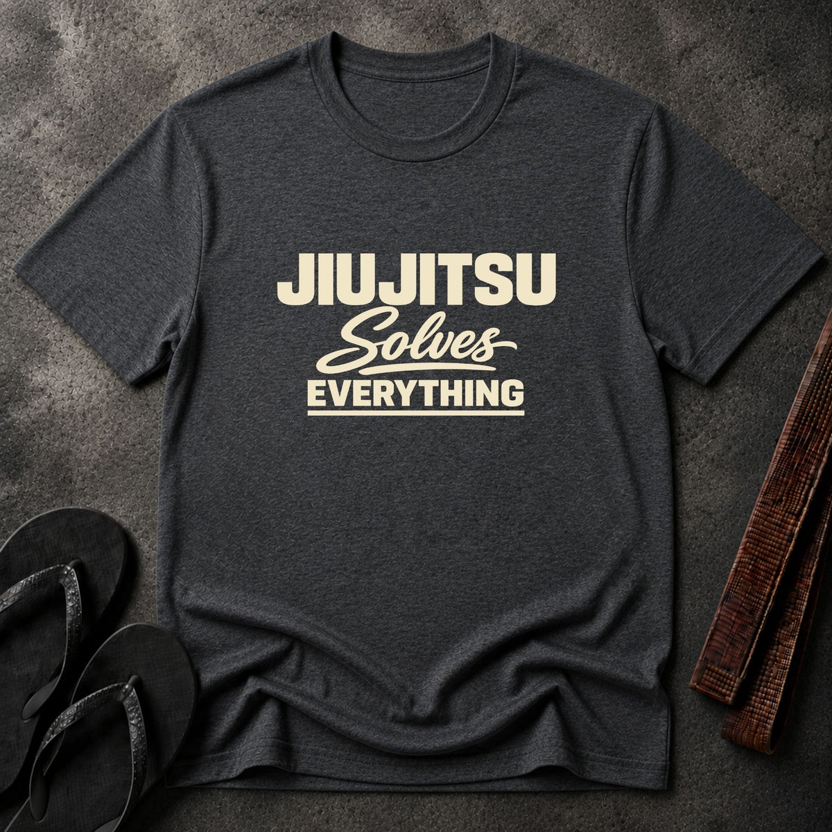 Jiujitsu Solves Everything T-Shirt