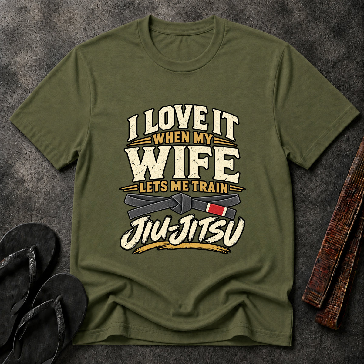 My Wife Lets Me Train T-Shirt