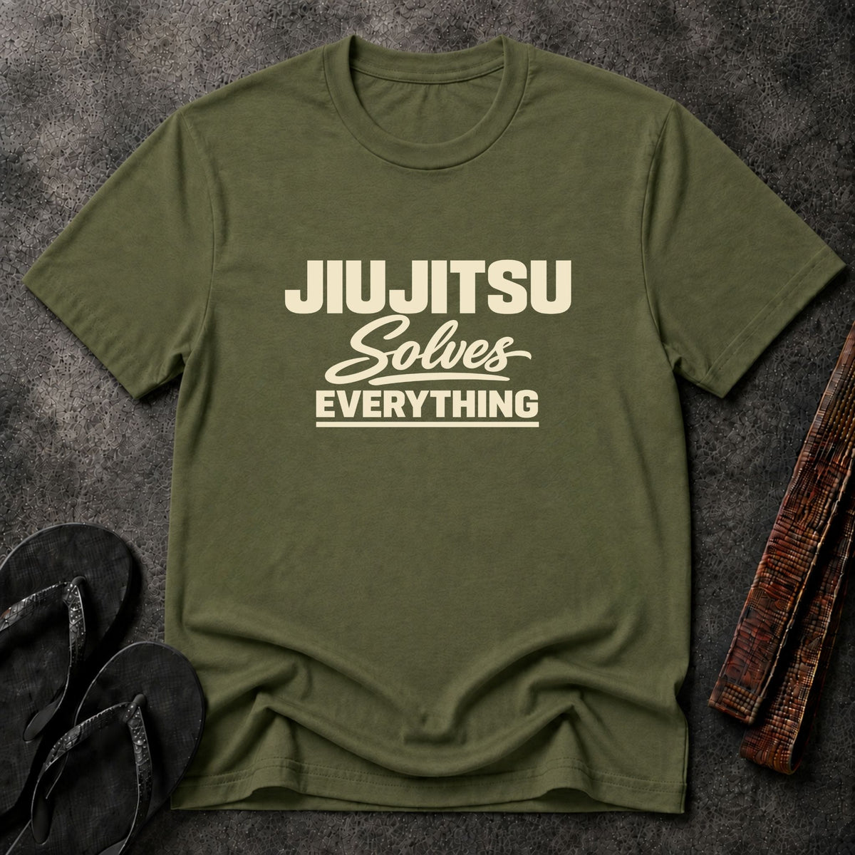 Jiujitsu Solves Everything T-Shirt