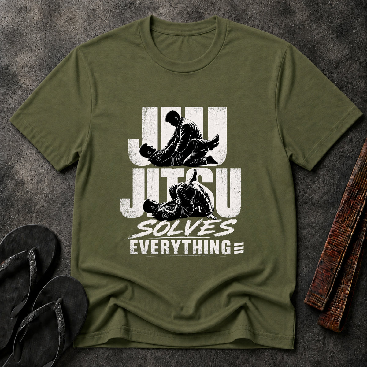 Jiujitsu Solves Everything T-Shirt