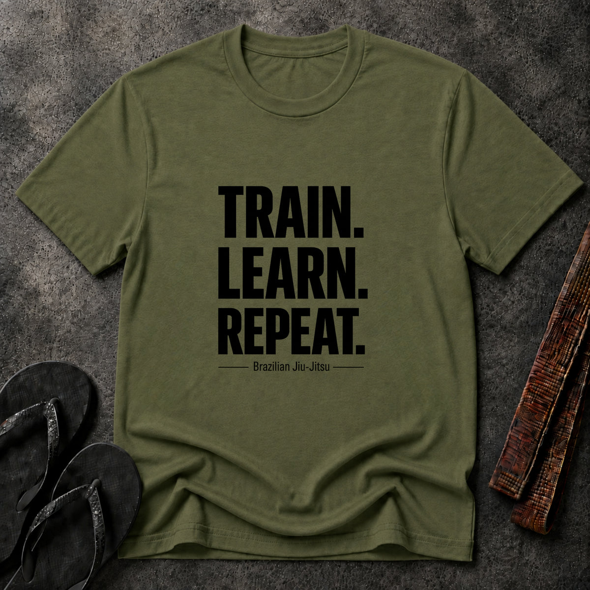 Train. Learn. Repeat. T‑Shirt