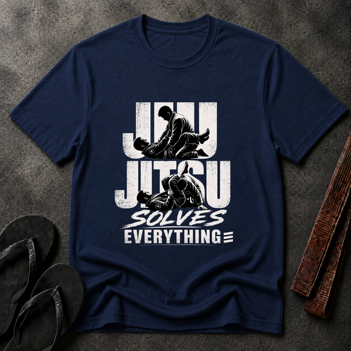 Jiujitsu Solves Everything T-Shirt