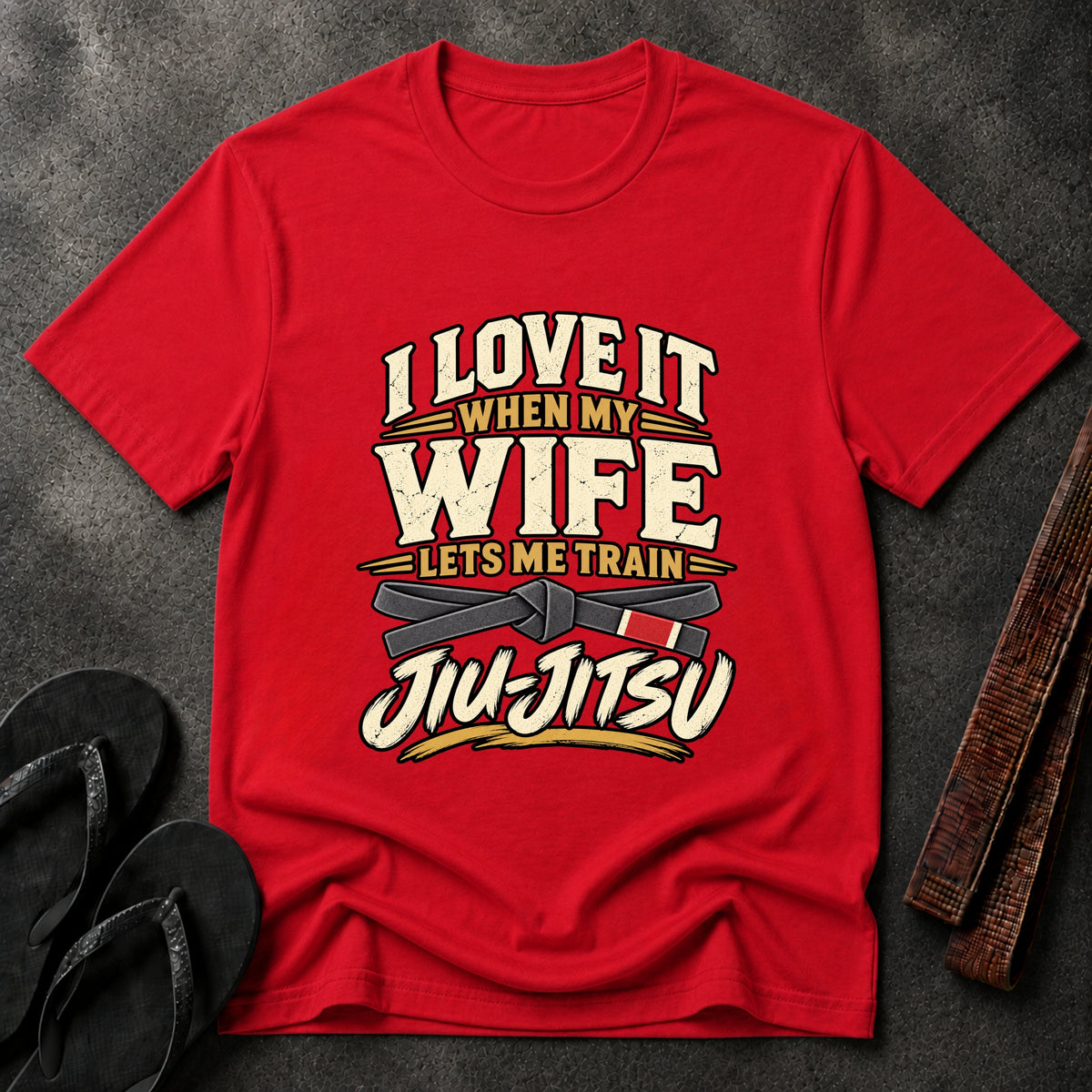 My Wife Lets Me Train T-Shirt