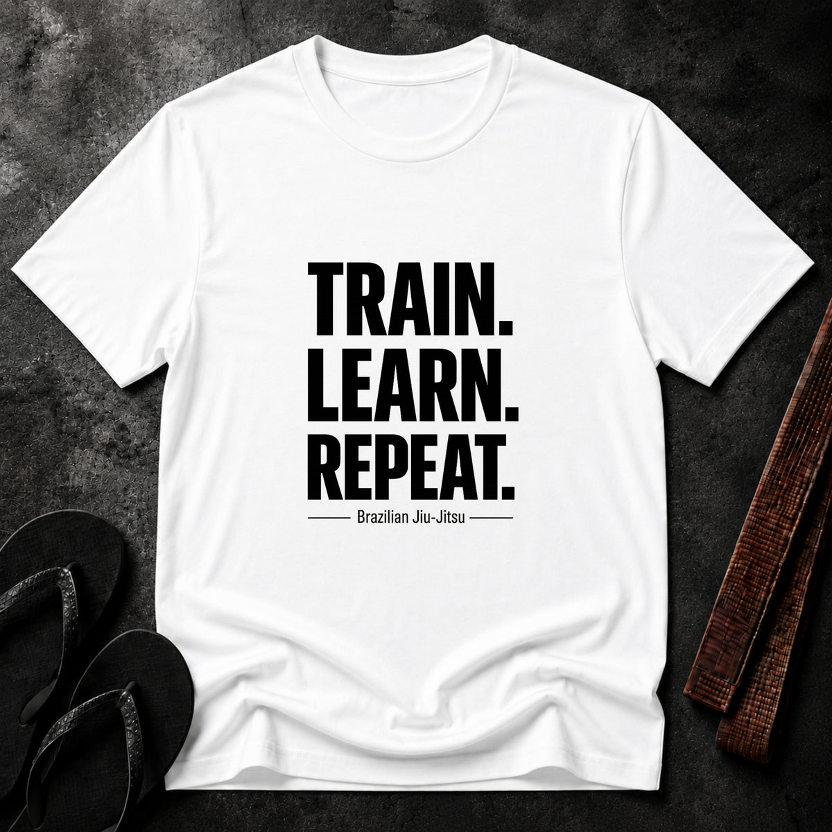 Train. Learn. Repeat. T‑Shirt