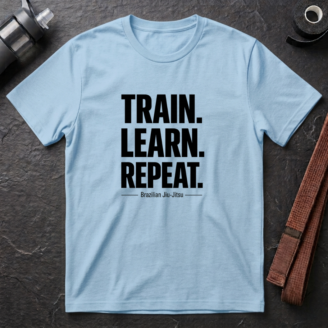 Train. Learn. Repeat. T‑Shirt
