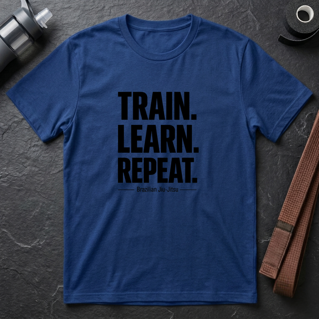 Train. Learn. Repeat. T‑Shirt