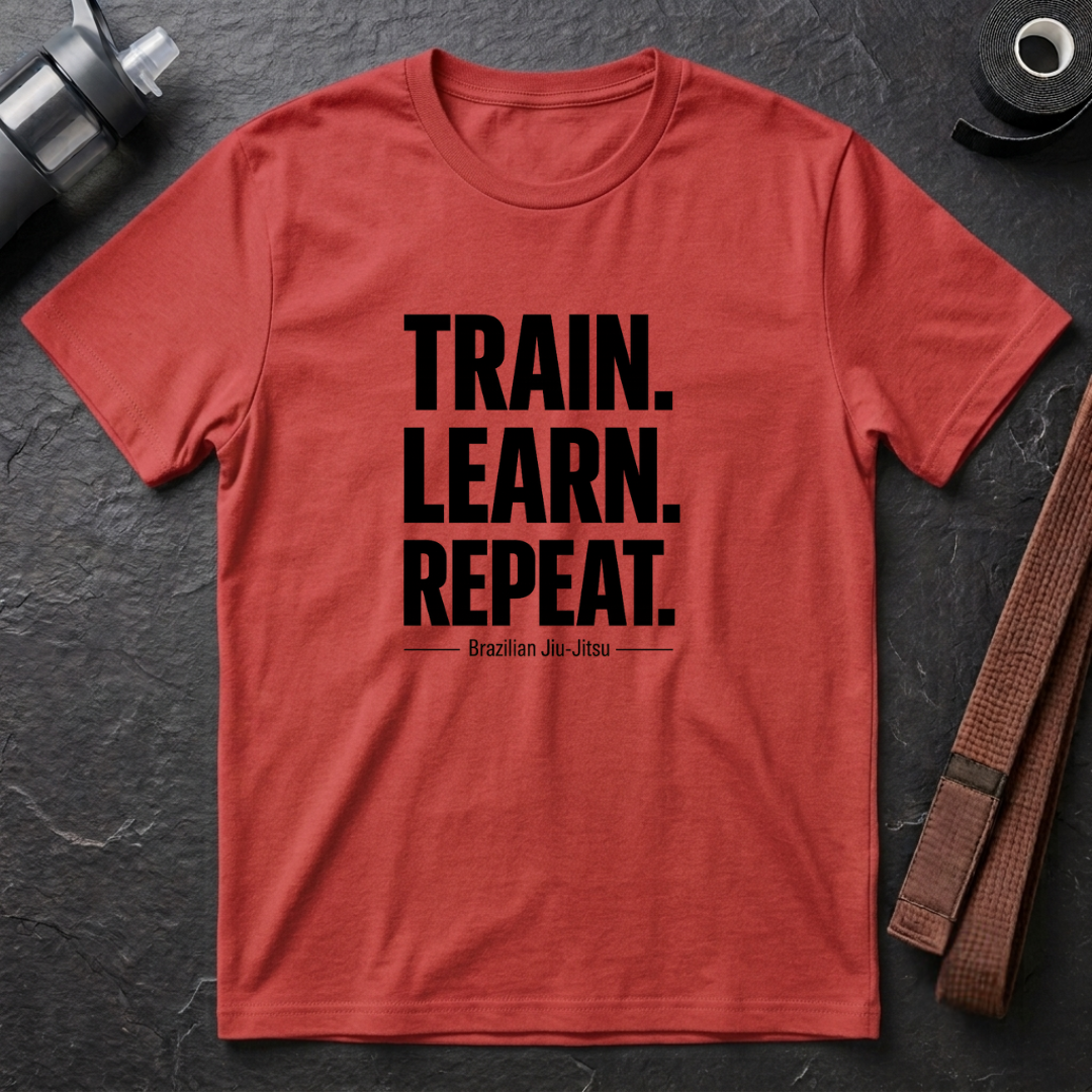 Train. Learn. Repeat. T‑Shirt